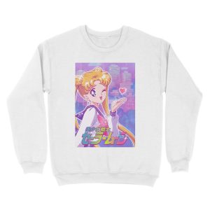 Alternative view of Sailorwave | Heart Unisex Crewneck Sweatshirt