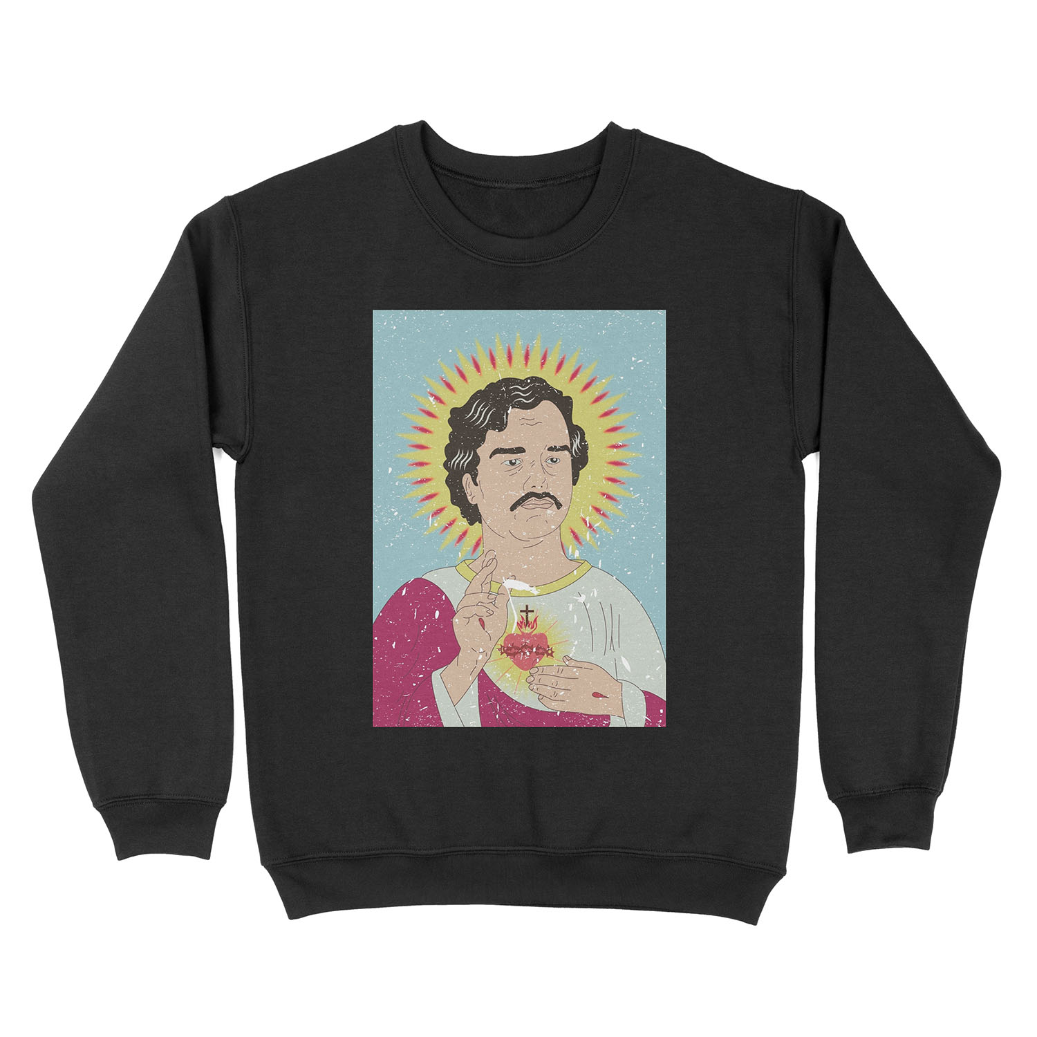 Saint Pablo Escobar Unisex Crewneck Sweatshirt