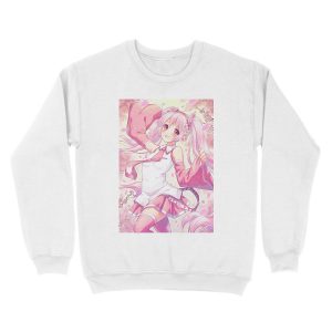 Alternative view of Sakura Miku Unisex Crewneck Sweatshirt