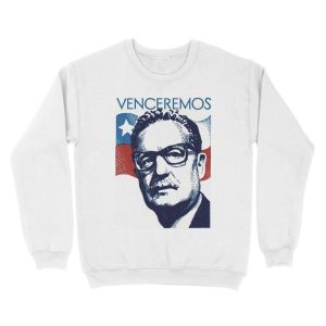 Alternative view of Salvador Allende Unisex Crewneck Sweatshirt