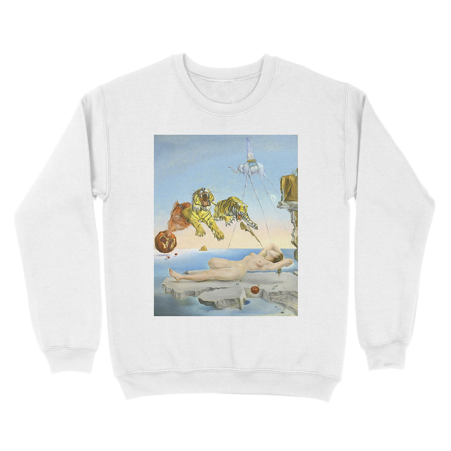 Salvador dali Unisex Crewneck Sweatshirt - Image 2