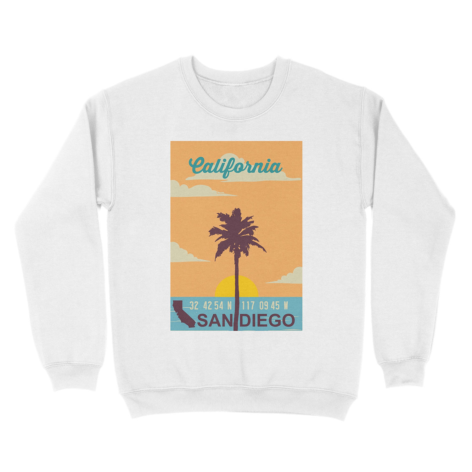 San Diego - California. Unisex Crewneck Sweatshirt - Image 2