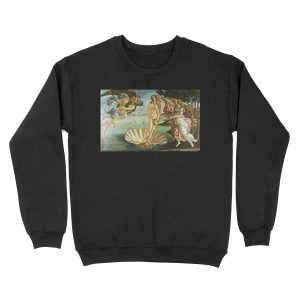 Sandro Botticelli "The Birth of Venus" 1. Unisex Crewneck Sweatshirt