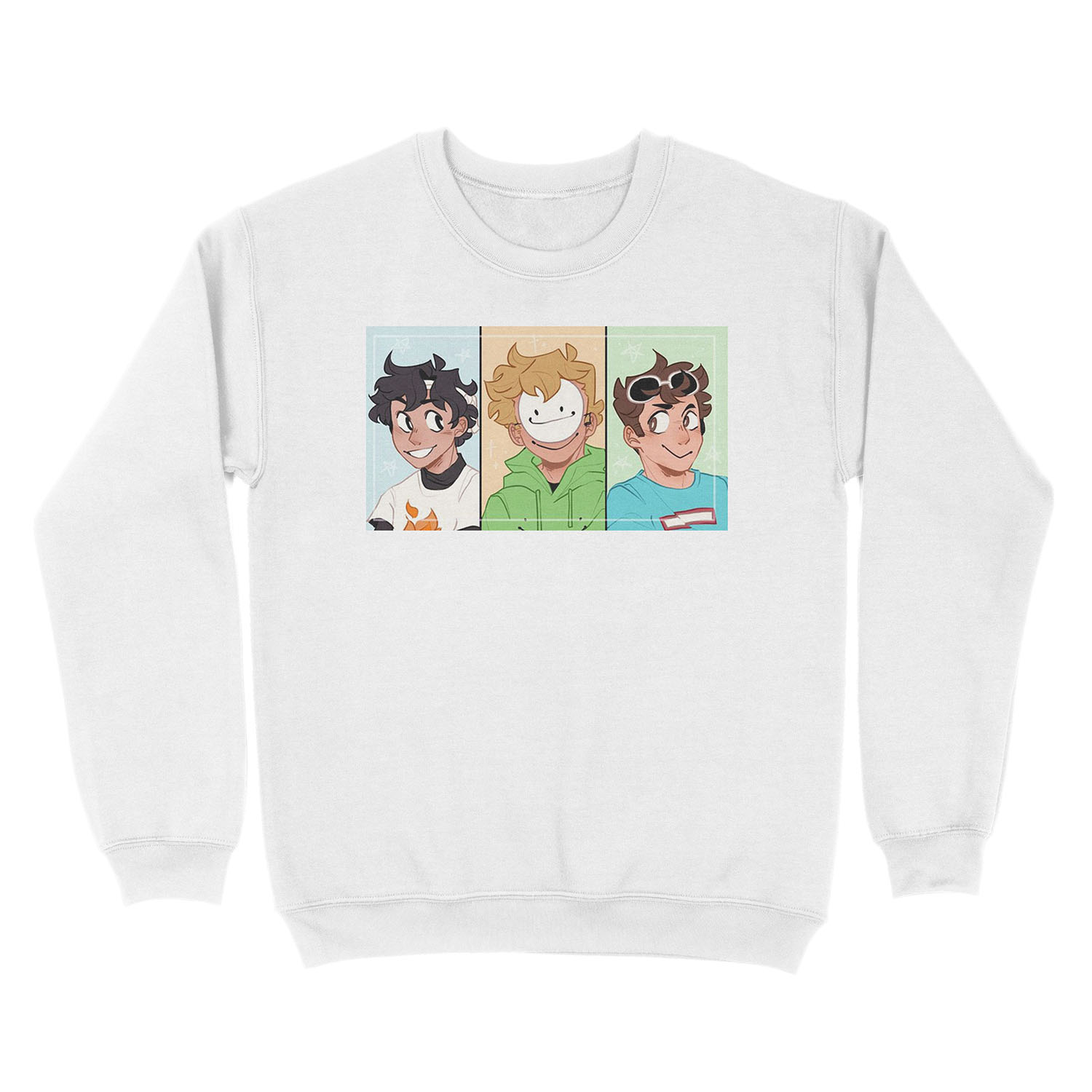 Sapnap Trio Unisex Crewneck Sweatshirt - Image 2