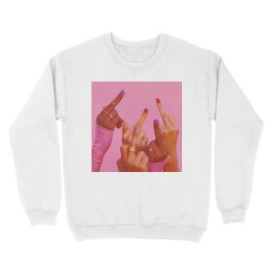 Alternative view of SASSY GIRLS Unisex Crewneck Sweatshirt