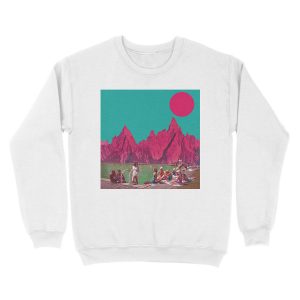 Alternative view of saturday Unisex Crewneck Sweatshirt