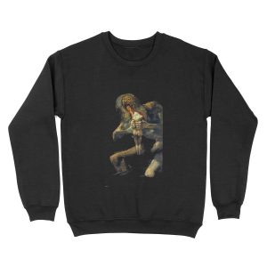 Saturn Devouring His Son Unisex Crewneck Sweatshirt