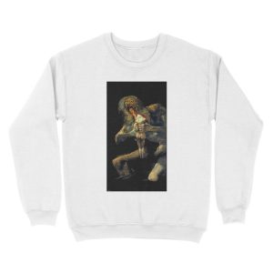 Alternative view of Saturn Devouring His Son Unisex Crewneck Sweatshirt
