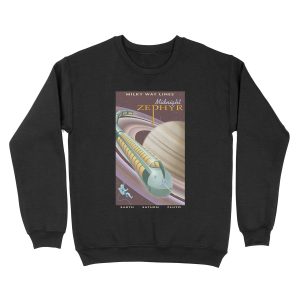 Saturn Travel Unisex Crewneck Sweatshirt