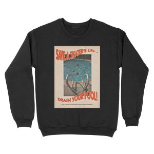 Save a Skater's Life! Unisex Crewneck Sweatshirt