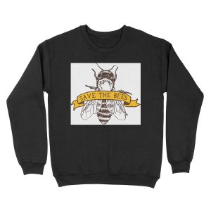 Save The Bees! Unisex Crewneck Sweatshirt