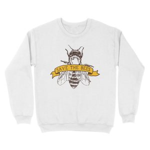 Alternative view of Save The Bees! Unisex Crewneck Sweatshirt