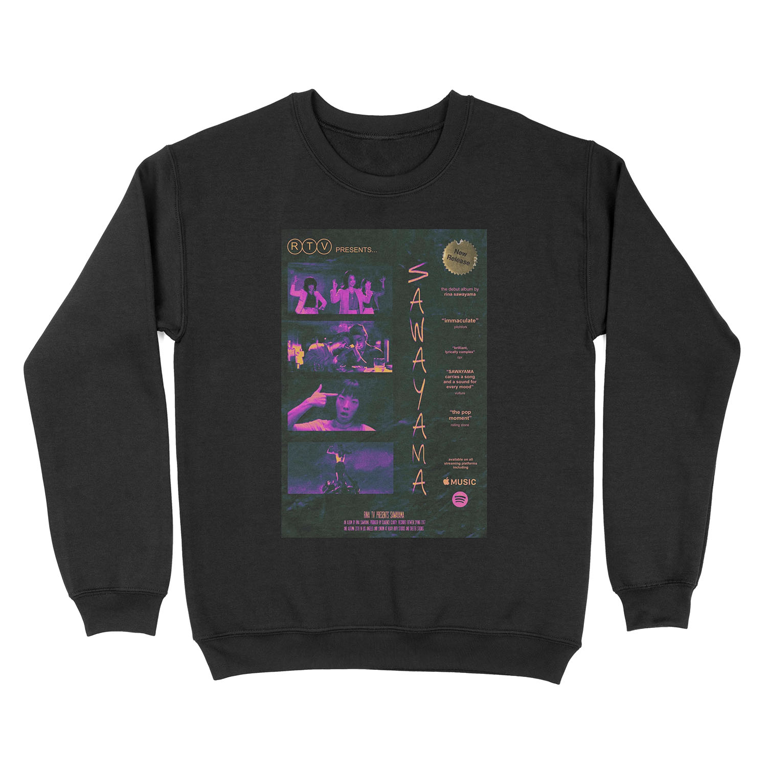 Sawayama Album Movie Inspired Unisex Crewneck Sweatshirt