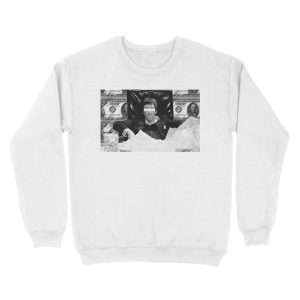 Alternative view of Scarface Black and White Design Unisex Crewneck Sweatshirt