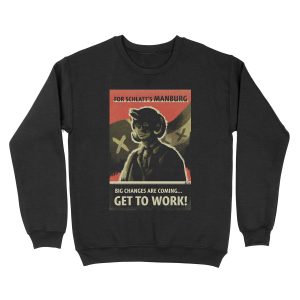 Schlatt Propaganda Unisex Crewneck Sweatshirt