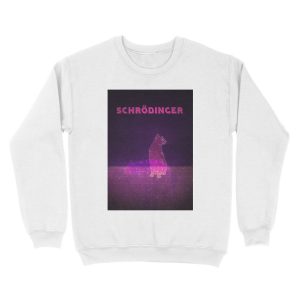 Alternative view of Schrodinger's Cat Unisex Crewneck Sweatshirt