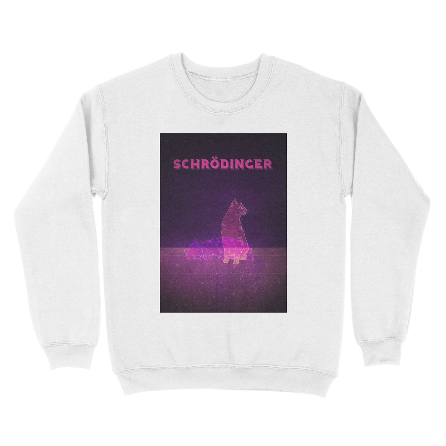 Schrodinger's Cat Unisex Crewneck Sweatshirt - Image 2