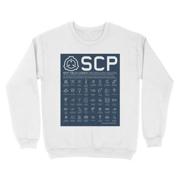 SCP MTF Field Codes by ToadKing07 Unisex Crewneck Sweatshirt - Image 2