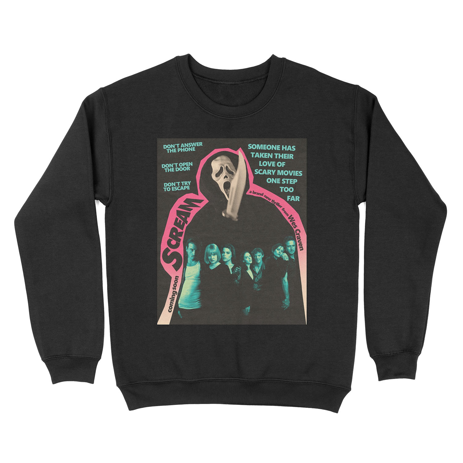 Scream Movie Unisex Crewneck Sweatshirt