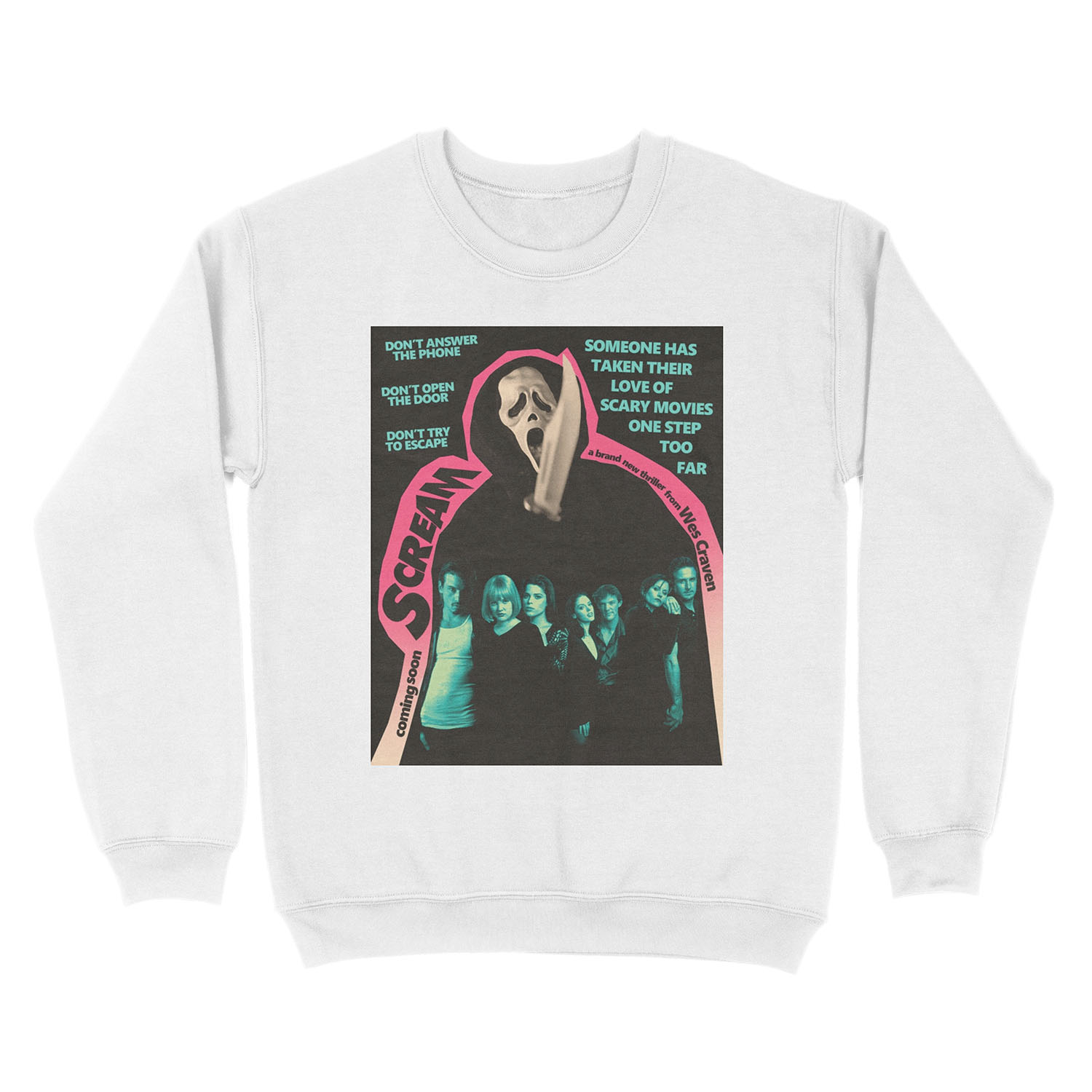 Scream Movie Unisex Crewneck Sweatshirt - Image 2