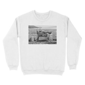 Alternative view of Sea Bourdain Side Unisex Crewneck Sweatshirt