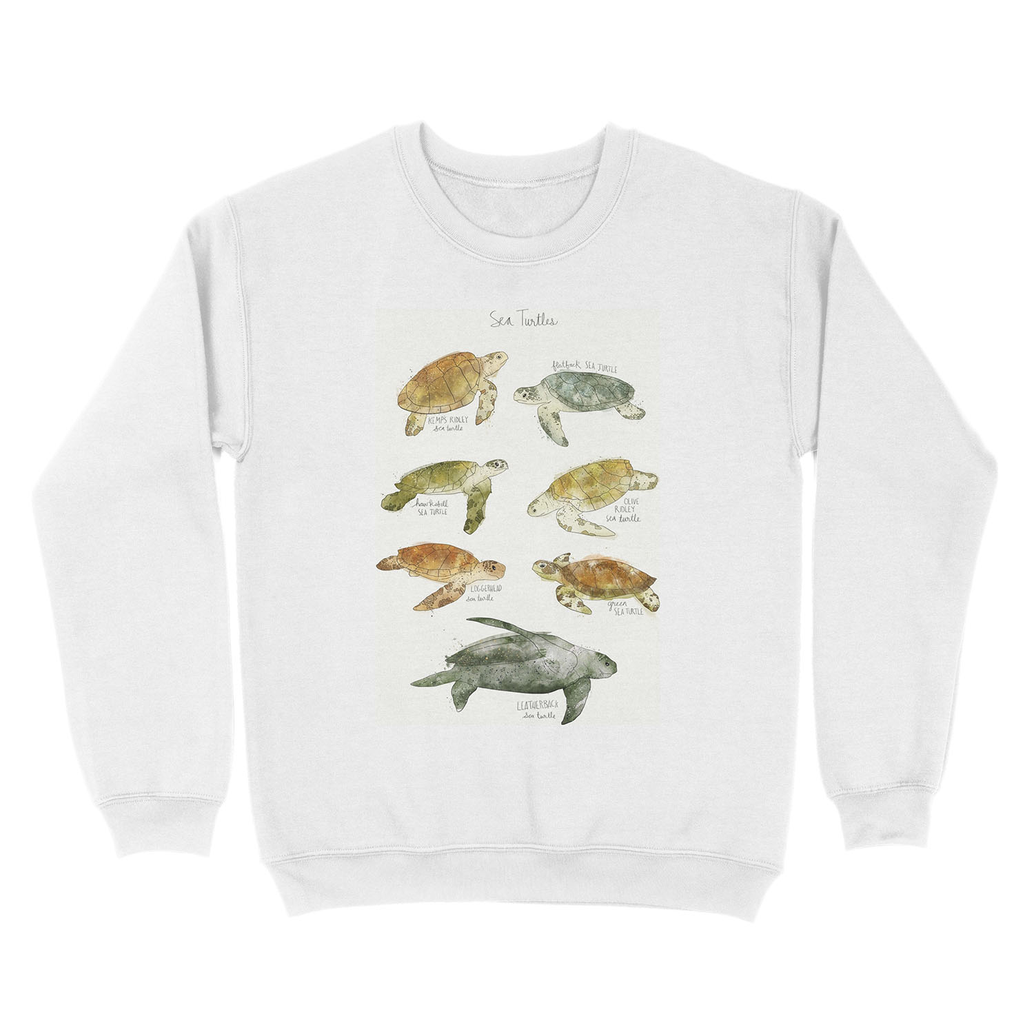 Sea Turtles Unisex Crewneck Sweatshirt - Image 2