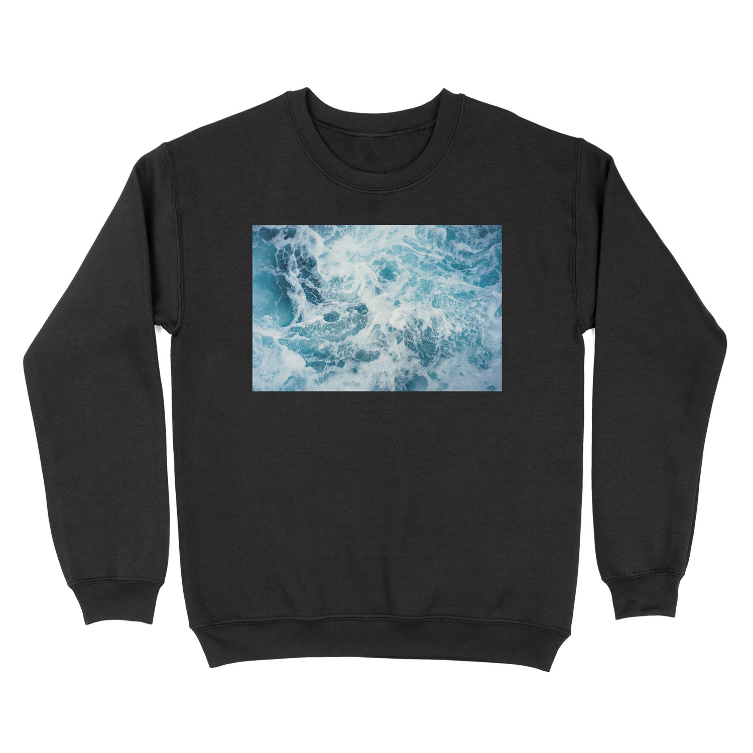 Sea Waves in the Ocean Unisex Crewneck Sweatshirt