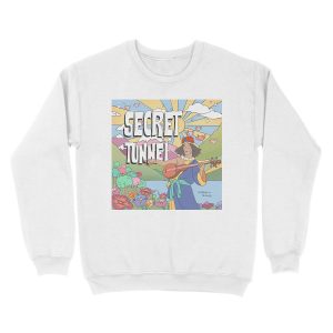 Alternative view of Secret Tunnel by Chong and the Nomads Album Cover Unisex Crewneck Sweatshirt