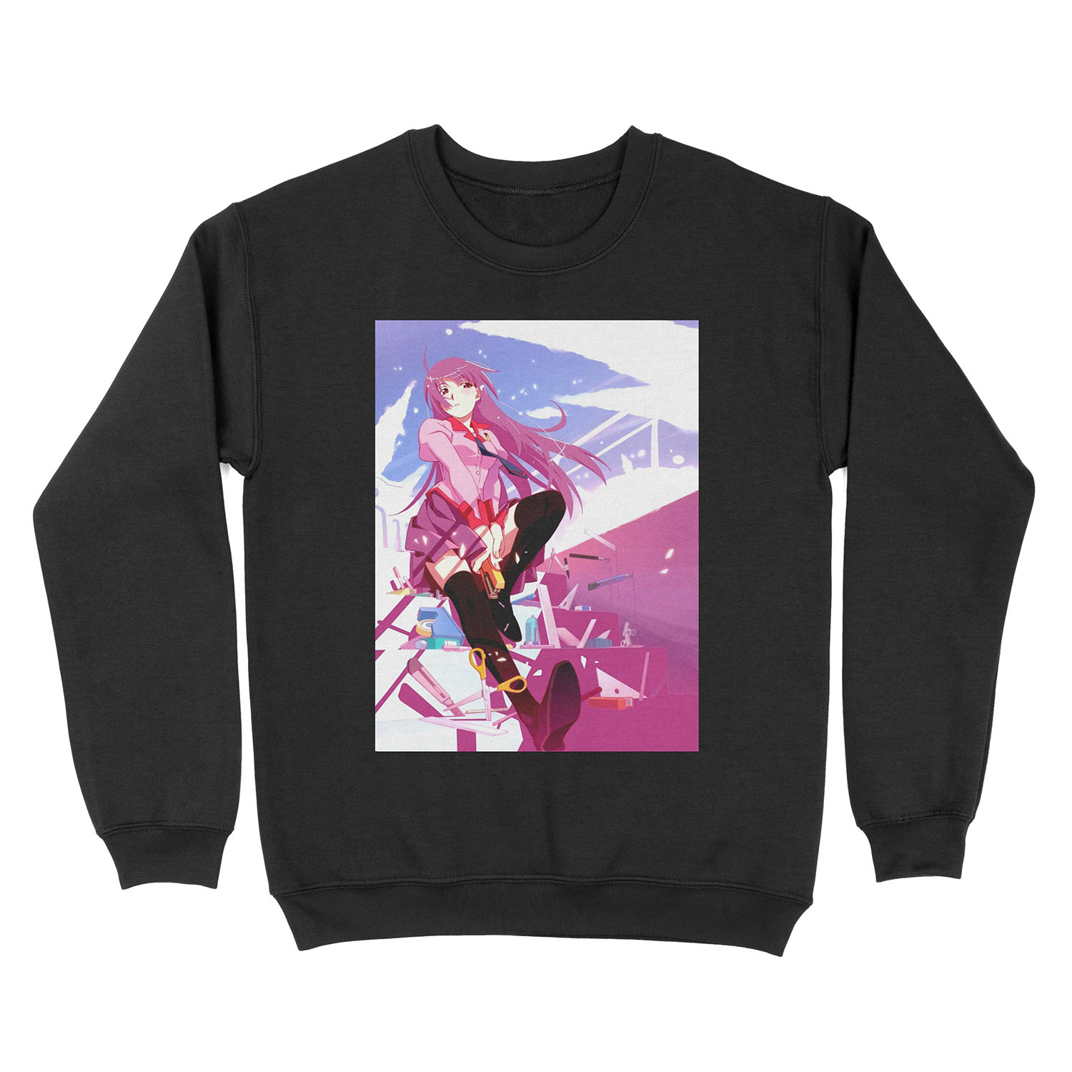 Senjougahara v2 Unisex Crewneck Sweatshirt