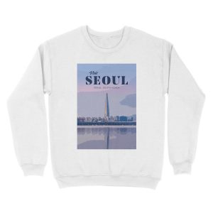 Alternative view of Seoul Unisex Crewneck Sweatshirt