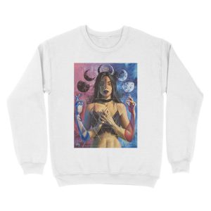 Alternative view of Serena Unisex Crewneck Sweatshirt