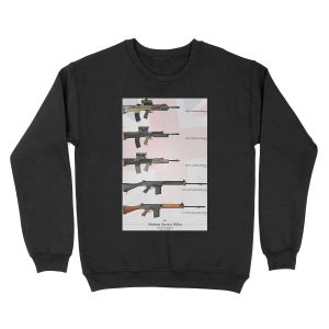 Service Rifles of the United Kingdom Unisex Crewneck Sweatshirt