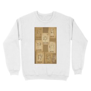 Alternative view of Seven Deadly Sins Wanted Unisex Crewneck Sweatshirt