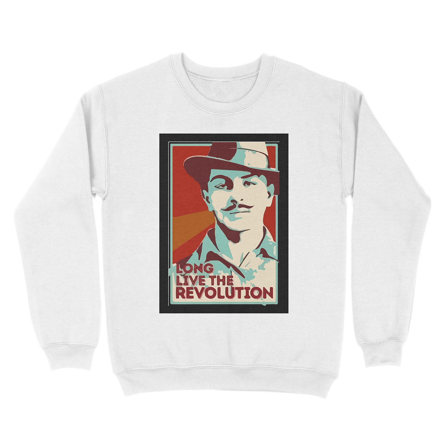 Shaheed Bhagat Singh Revolution Unisex Crewneck Sweatshirt - Image 2