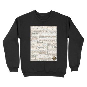 Shakespeare's Insults Collection - Revised Edition (by incognita) Unisex Crewneck Sweatshirt