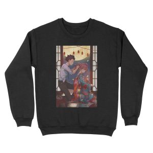 Shape Of A Voice Lovers Unisex Crewneck Sweatshirt