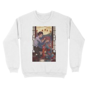 Alternative view of Shape Of A Voice Lovers Unisex Crewneck Sweatshirt