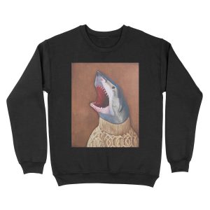Shark in a Sweater Unisex Crewneck Sweatshirt