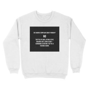 Alternative view of Shark Mentality Unisex Crewneck Sweatshirt
