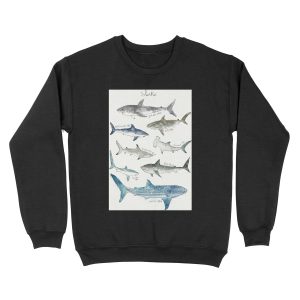 Sharks Unisex Crewneck Sweatshirt