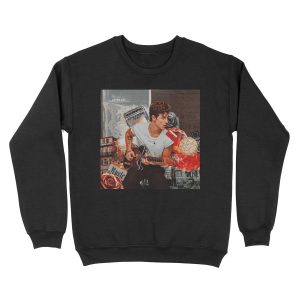 Shawn, Collage, Retro, Mendes Unisex Crewneck Sweatshirt