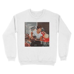 Alternative view of Shawn, Collage, Retro, Mendes Unisex Crewneck Sweatshirt