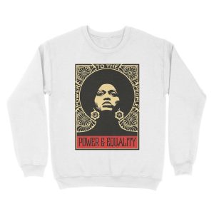 Alternative view of Shepard Power And Equality Unisex Crewneck Sweatshirt