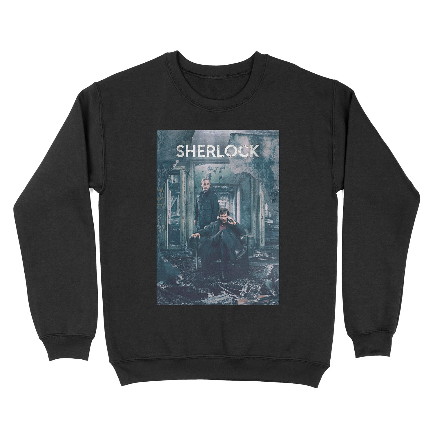 Sherlock BBC Unisex Crewneck Sweatshirt