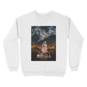 Alternative view of Shingeki Final Season Unisex Crewneck Sweatshirt