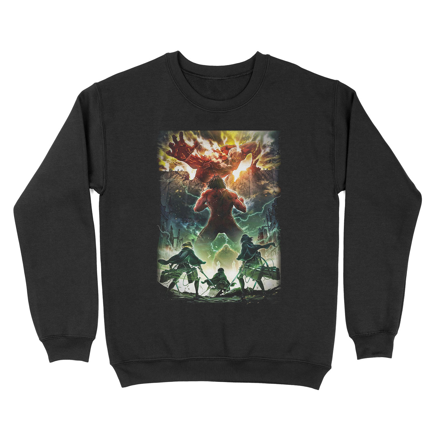 shingeki no kyojin 2 Unisex Crewneck Sweatshirt