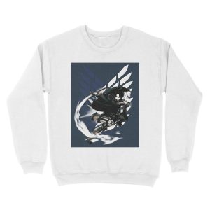 Alternative view of Shingeki no Kyojin - Levi Ackerman Unisex Crewneck Sweatshirt