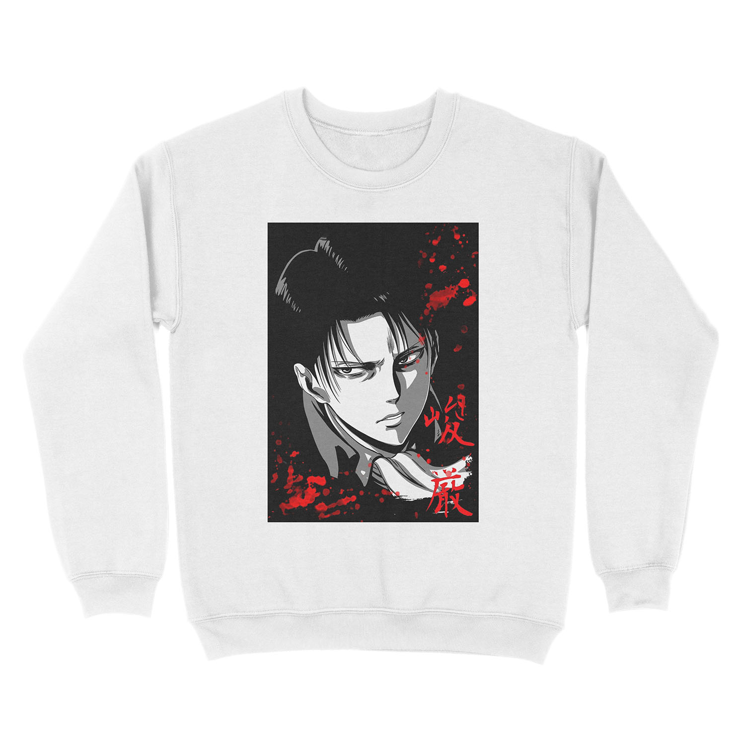 Shingeki no Kyojin - Levi Unisex Crewneck Sweatshirt - Image 2