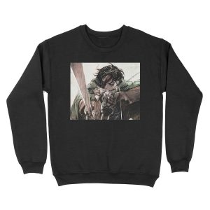 Shingeki no Kyojin - Levy Unisex Crewneck Sweatshirt