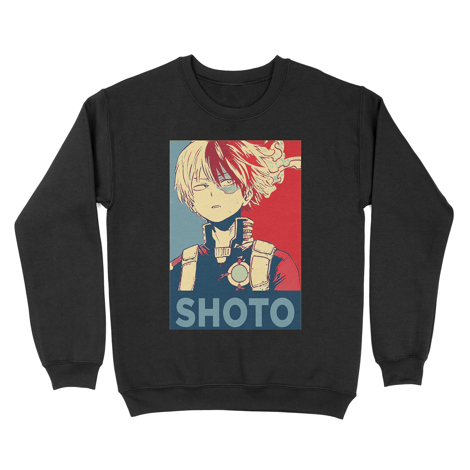 Shoto Todoroki HOPE Unisex Crewneck Sweatshirt